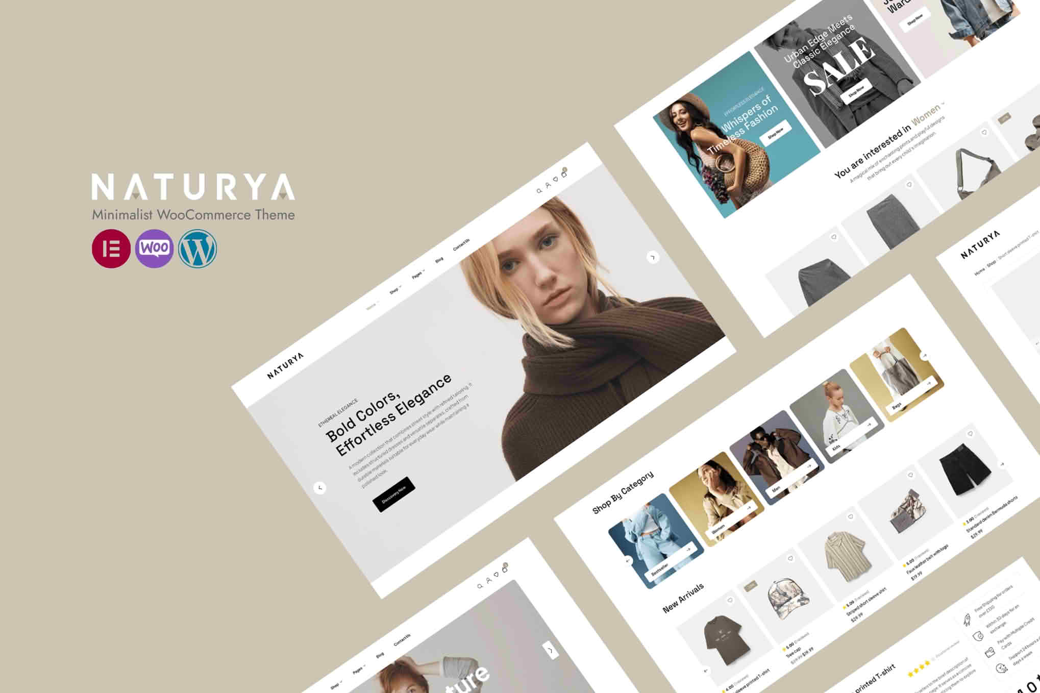 Download Naturya - Minimalist WooCommerce WordPress Theme GPL WordPress Plugin