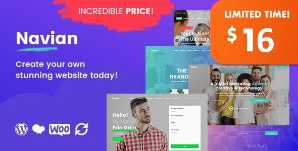 Download Navian - Multi-Purpose Responsive WordPress Theme GPL WordPress Plugin