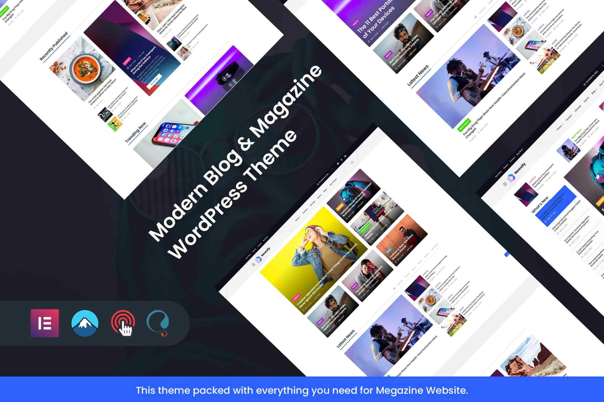 Download Newsify - Modern Magazine WordPress Theme GPL WordPress Plugin