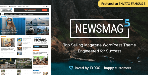 Download Newsmag – Newspaper & Magazine WordPress Theme GPL WordPress Plugin