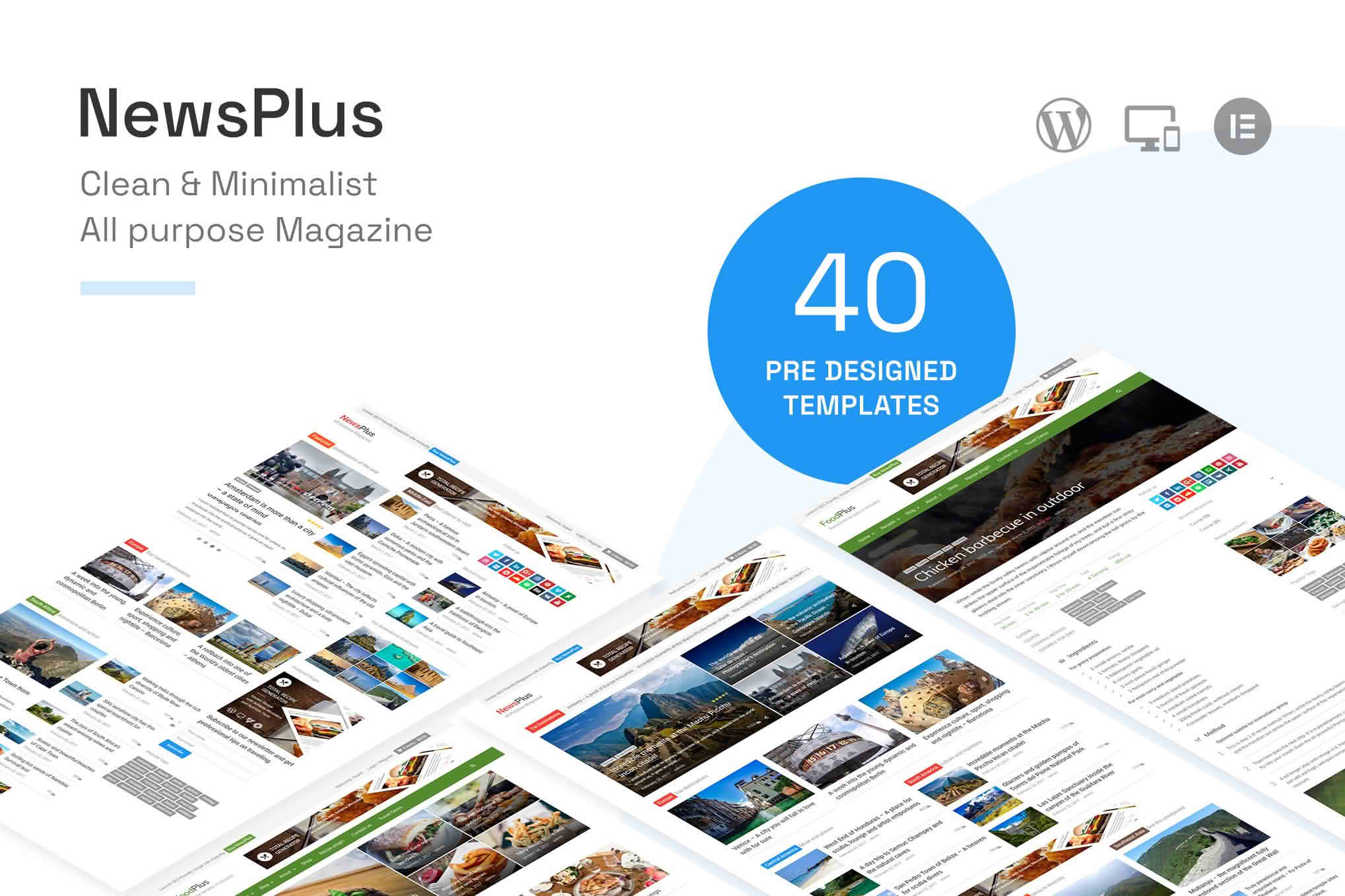 Download NewsPlus - News and Magazine WordPress theme GPL WordPress Plugin
