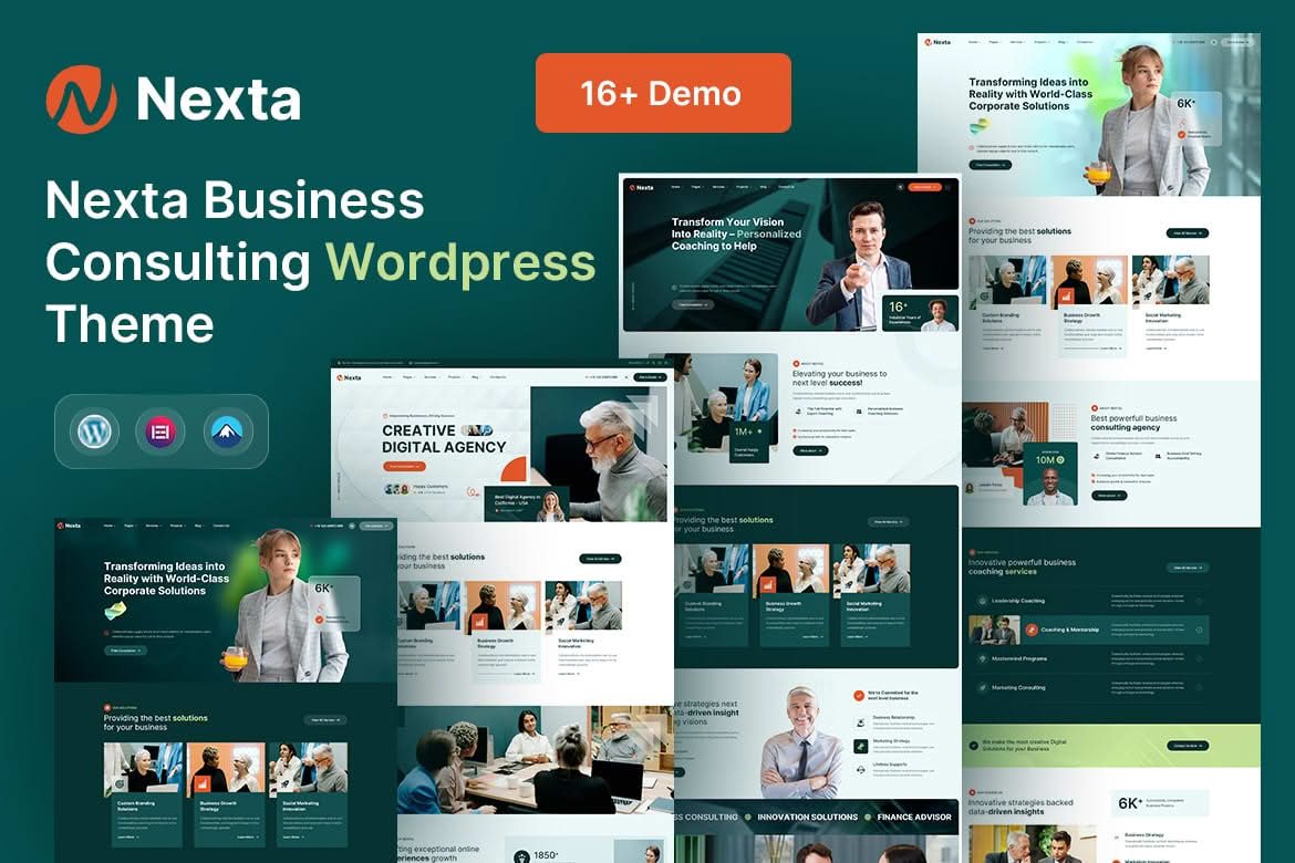 Download Nexta - Business Consulting WordPress Theme GPL WordPress Plugin