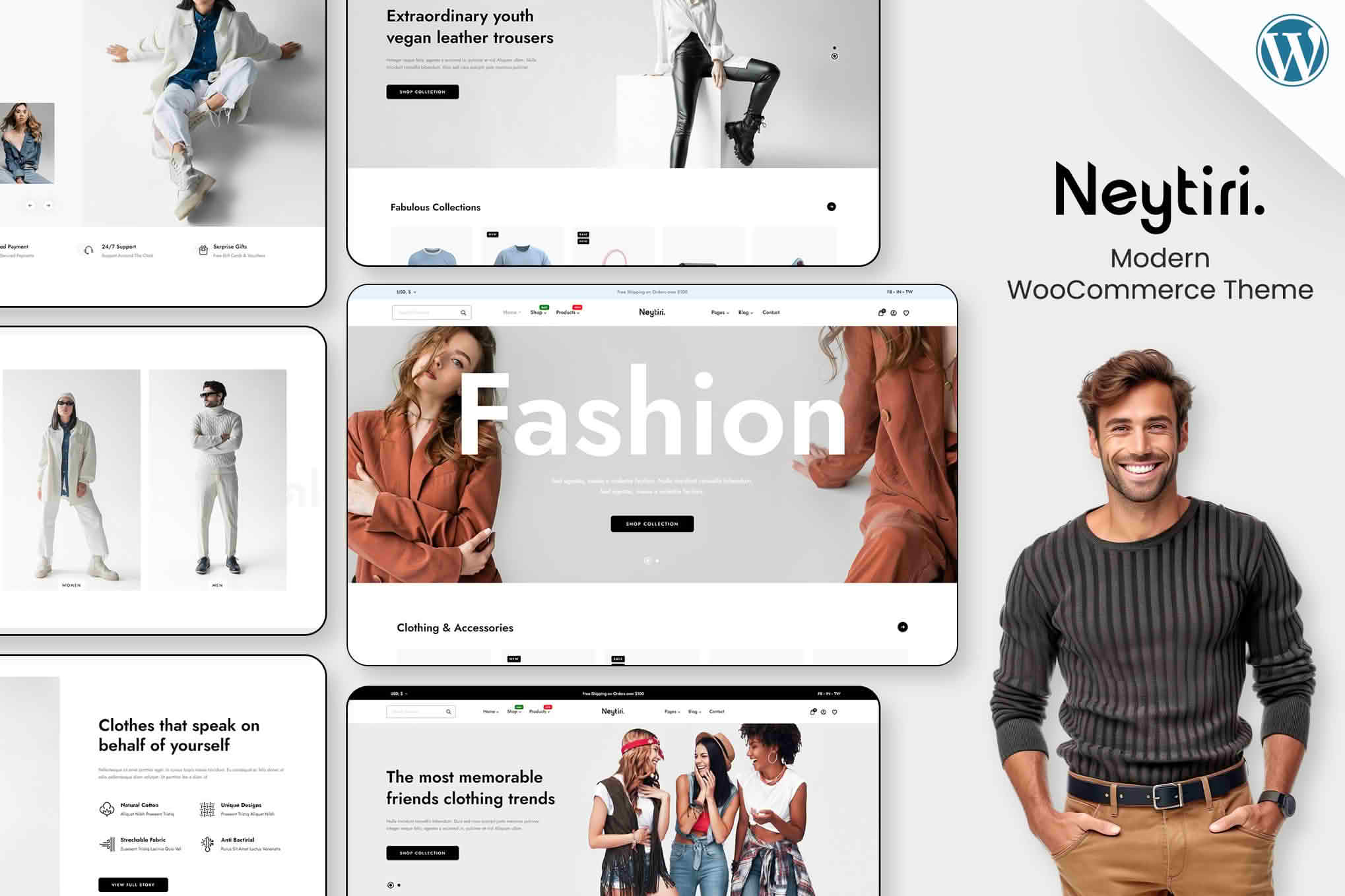 Download Neytiri - Modern WooCommerce Theme GPL WordPress Plugin