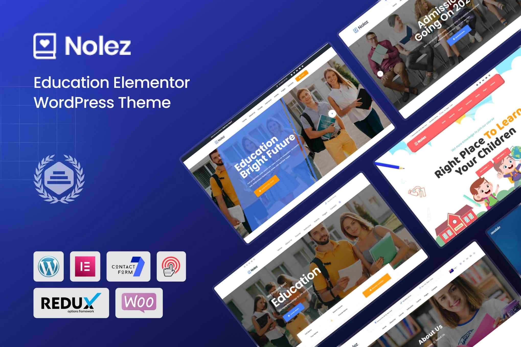 Download Nolez - Education WordPress Theme GPL WordPress Plugin