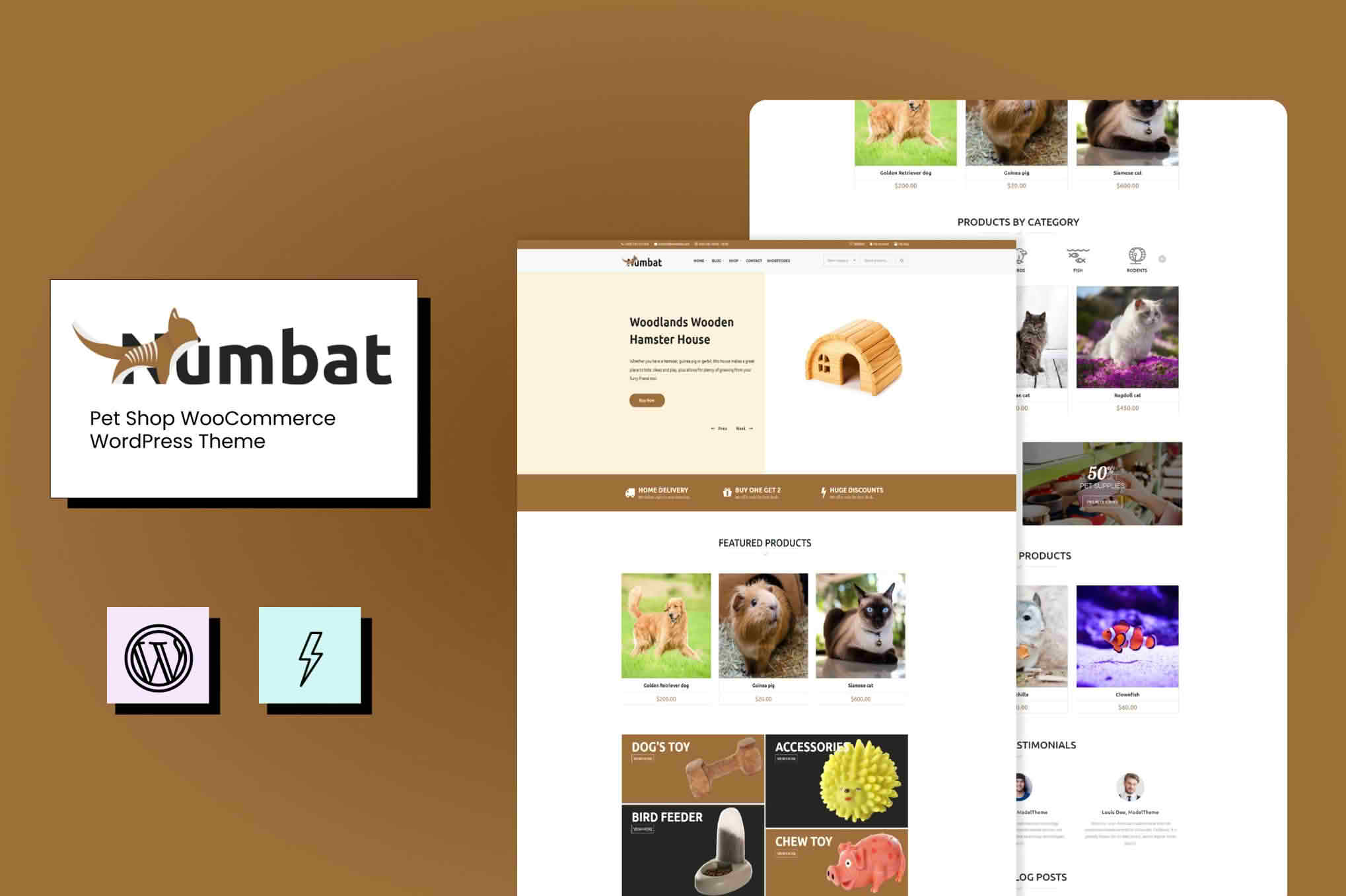 Download Numbat - Pet Shop WooCommerce WordPress Theme GPL WordPress Plugin