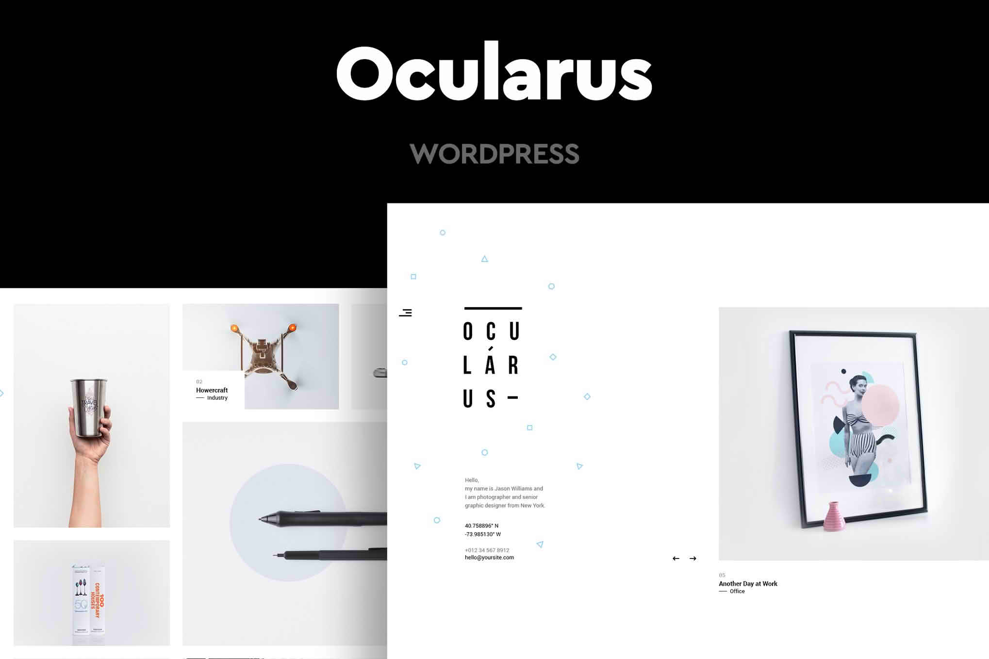 Download Ocularus - Minimal Photography WordPress Theme GPL WordPress Plugin