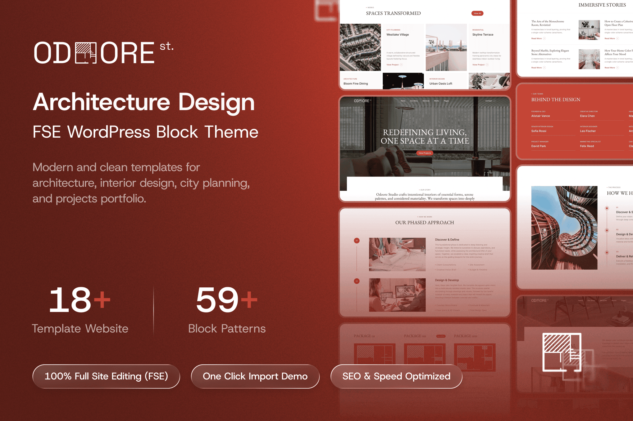 Odoore Studio - Architecture & Interior Design WP