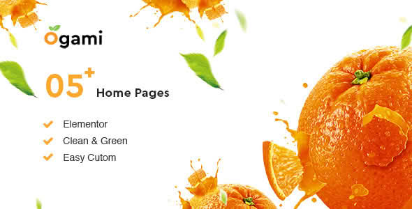 Download Ogami - Organic Store & Bakery WordPress Theme GPL WordPress Plugin