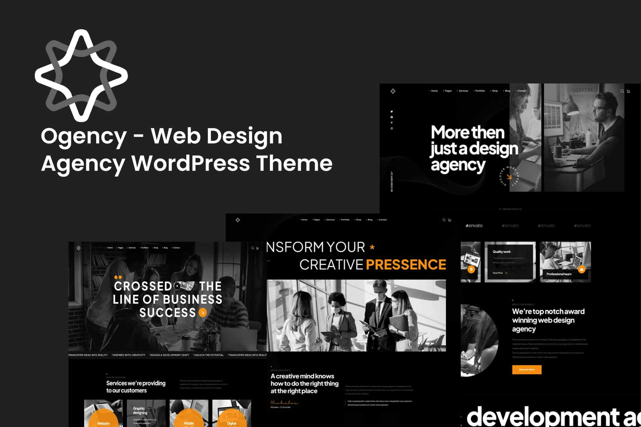 Ogency - Web Design Agency WordPress Theme