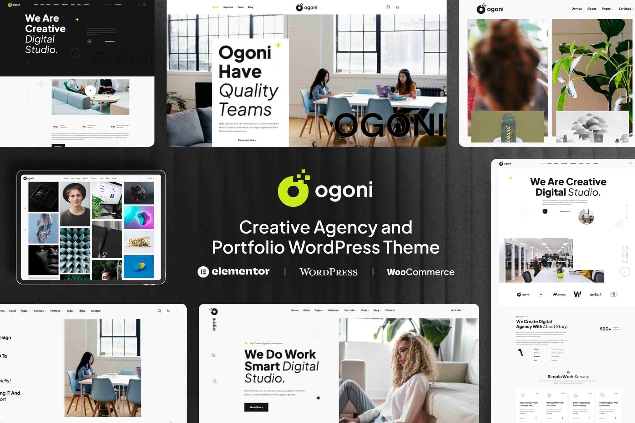 Ogoni - Creative Agency & Portfolio WP Theme