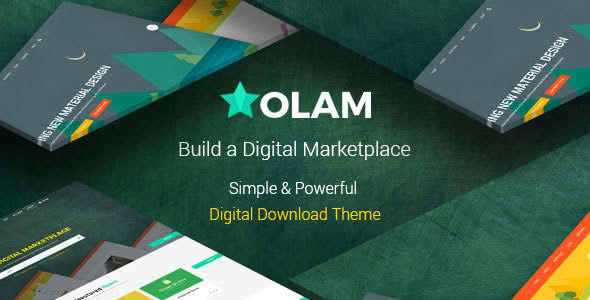 Download Olam - WordPress Easy Digital Downloads Theme GPL WordPress Plugin
