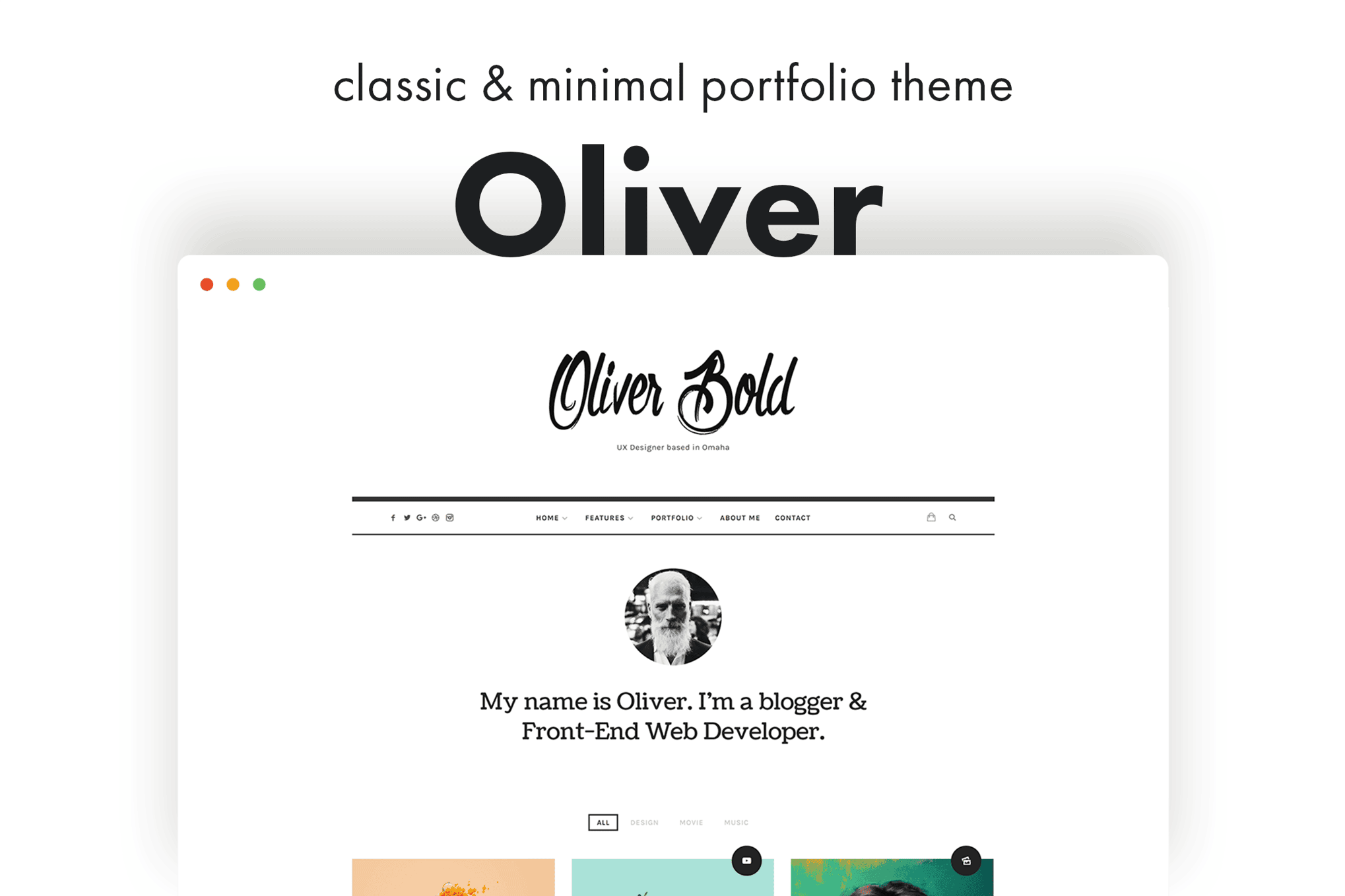 Download Oliver - Classic Portfolio WordPress Theme GPL WordPress Plugin