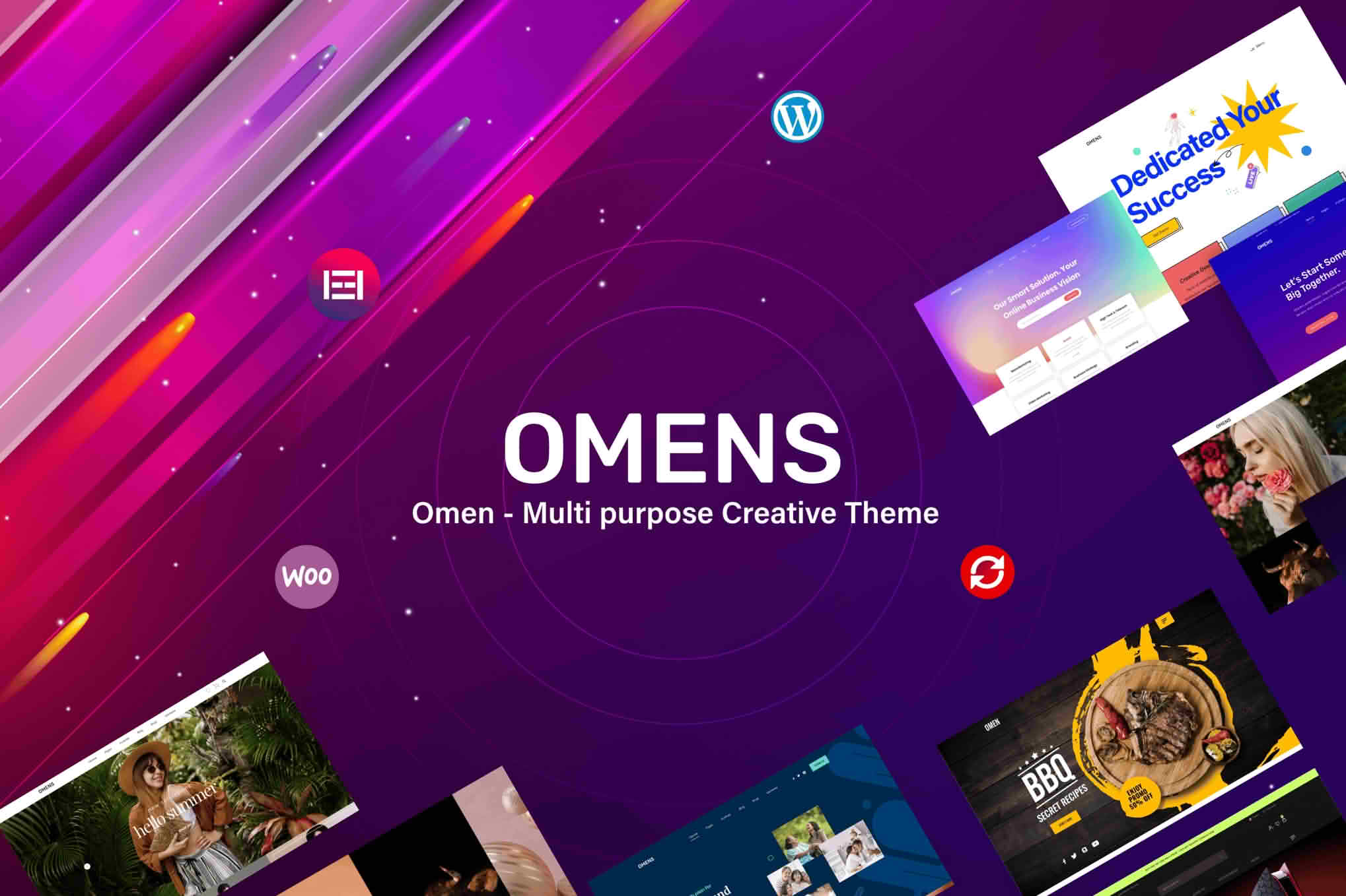 Download Omens - Multipurpose Creative WordPress Theme GPL WordPress Plugin