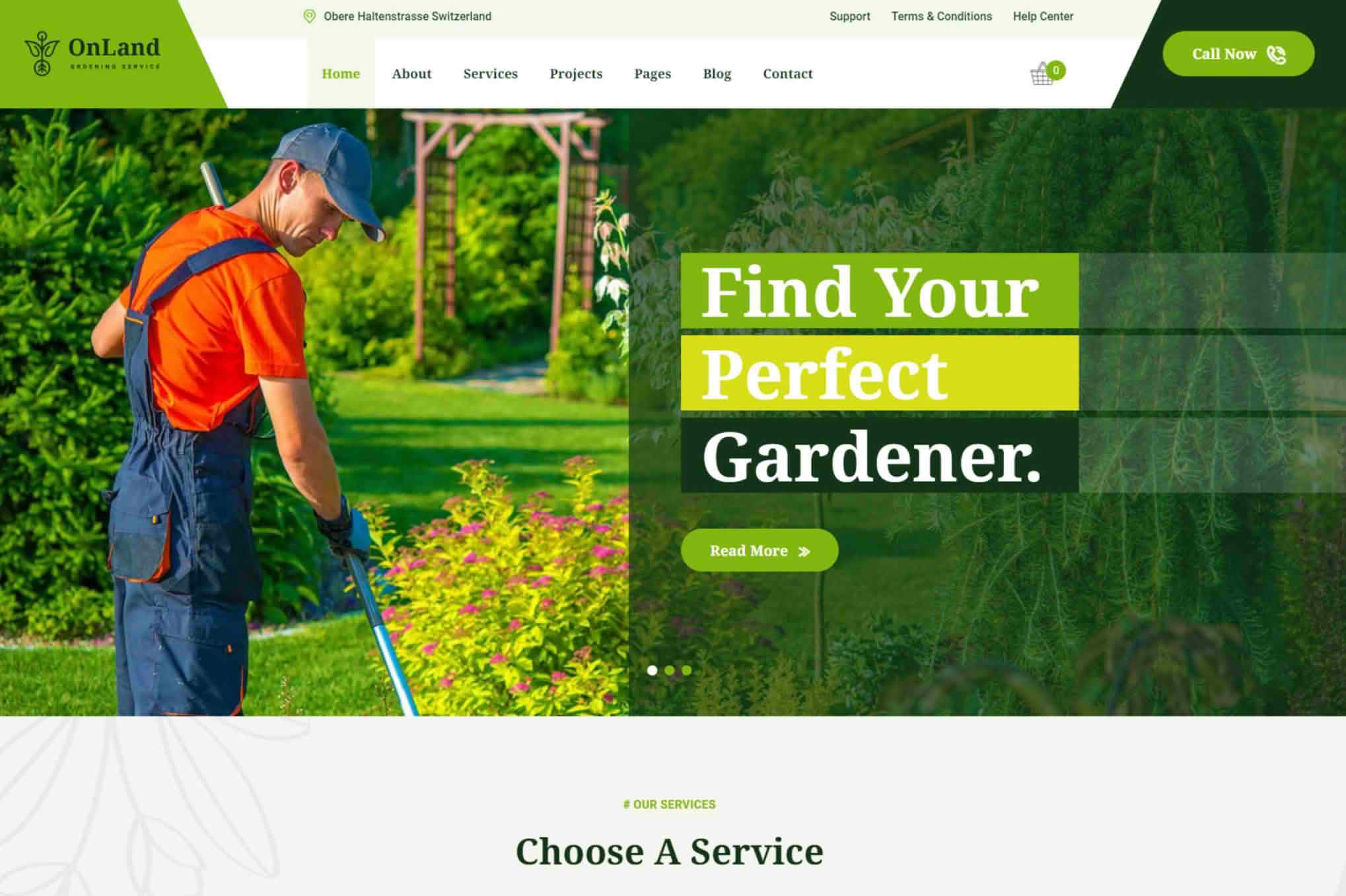 Download OnLand - Gardening WordPress Theme GPL WordPress Plugin