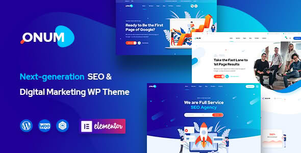 Download Onum - SEO & Marketing Elementor WordPress Theme GPL WordPress Plugin