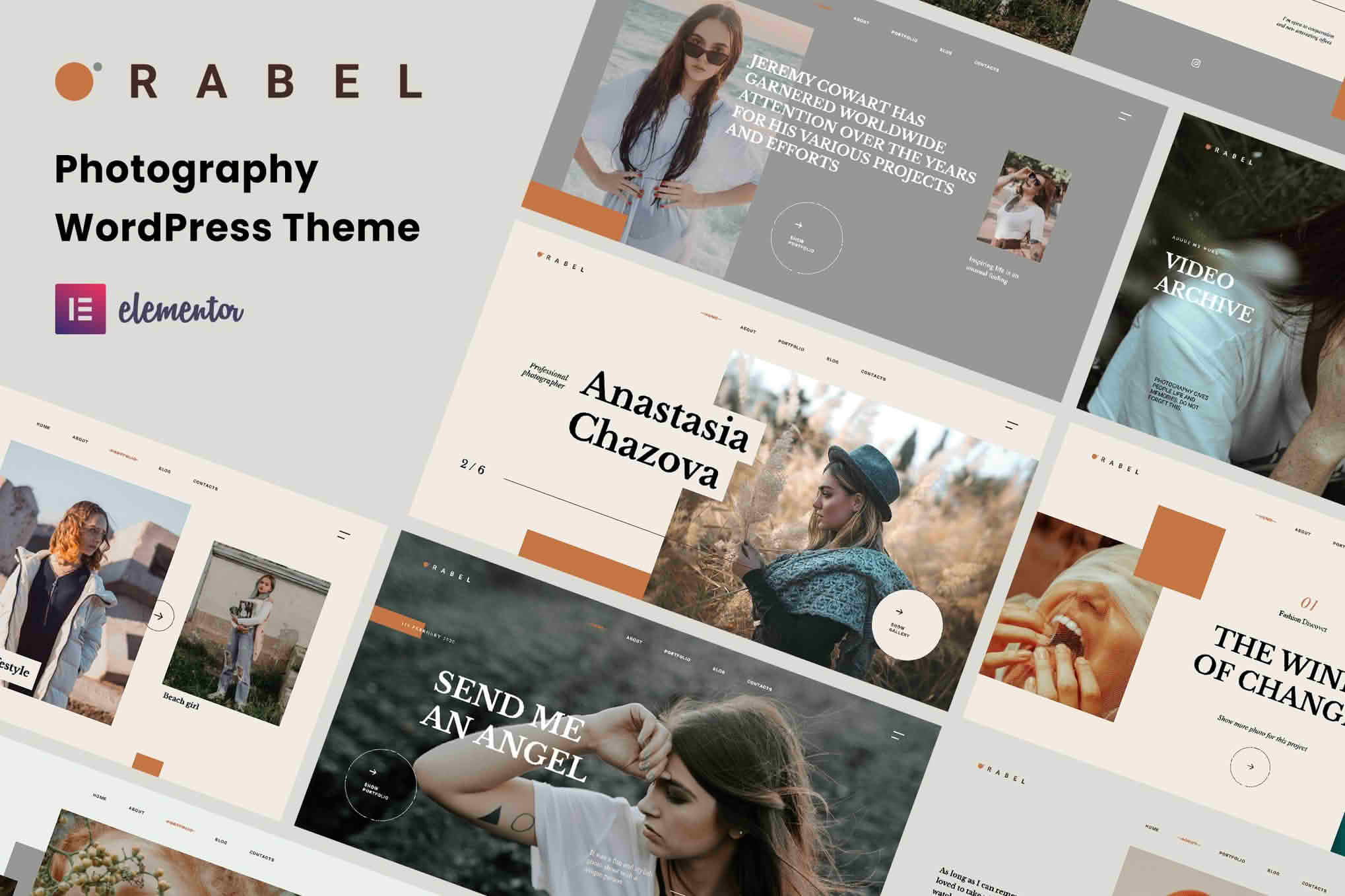 Download Orabel - Creative Photography WordPress Theme GPL WordPress Plugin