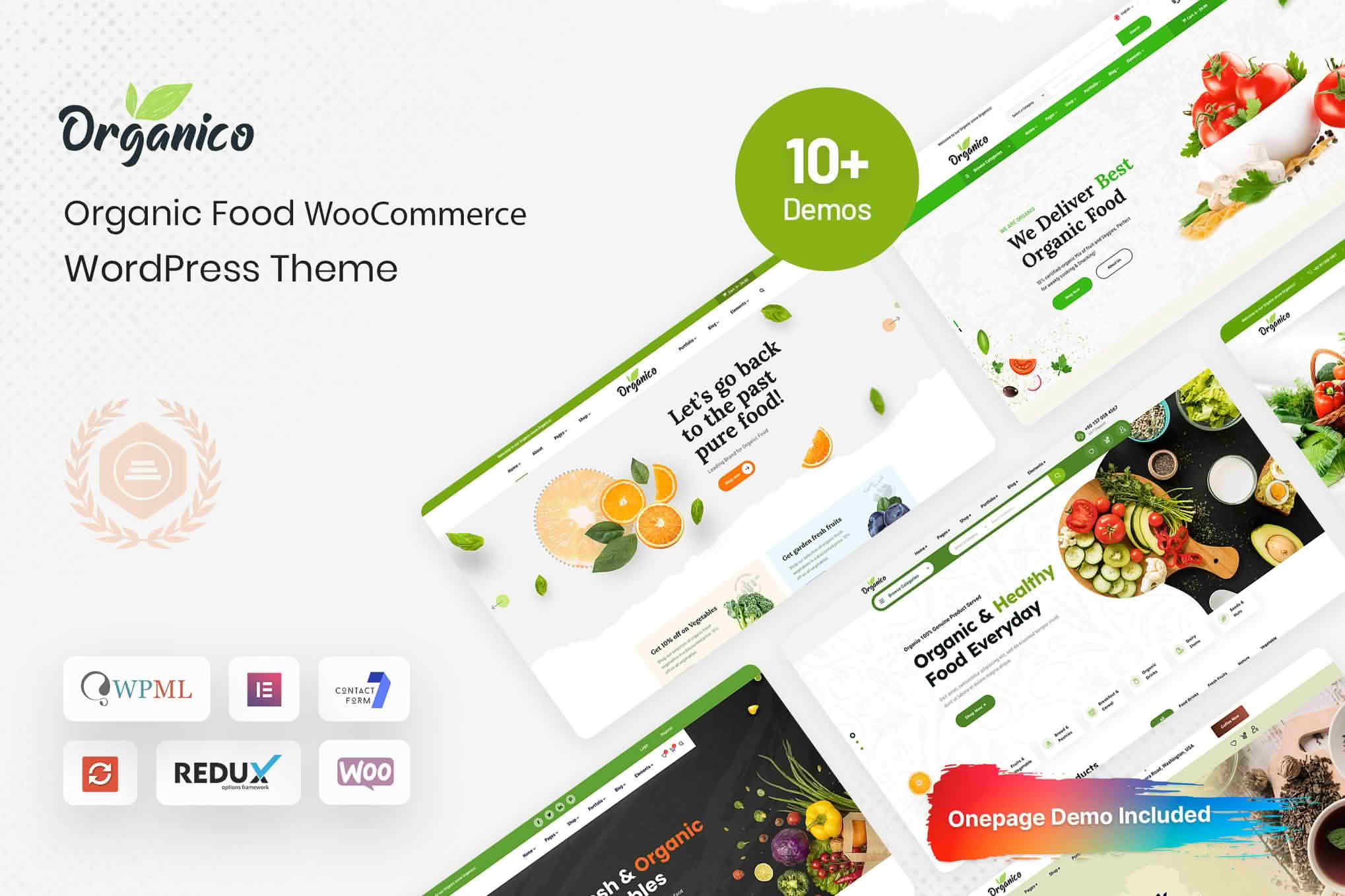 Download Organio - Organic Food Store WordPress GPL WordPress Plugin