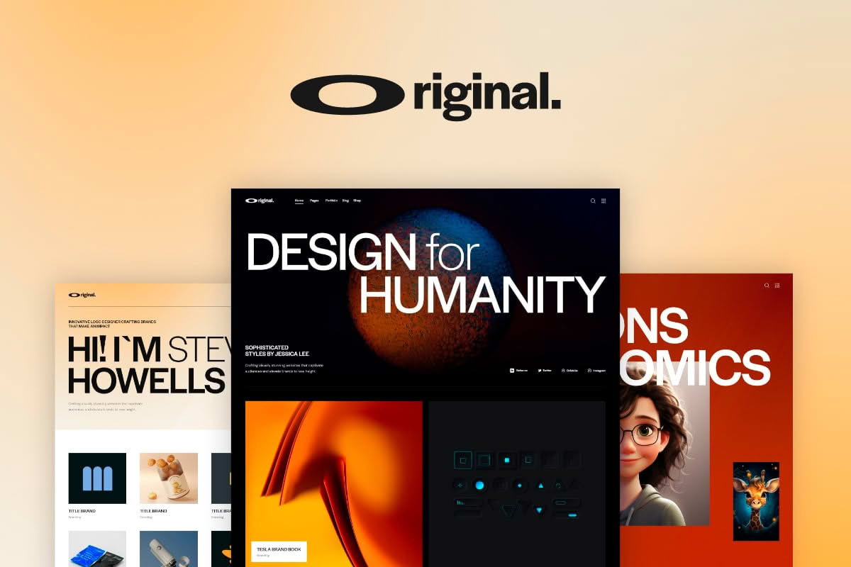 Download Original — Illustrator & Artist Portfolio WordPress Theme GPL WordPress Plugin