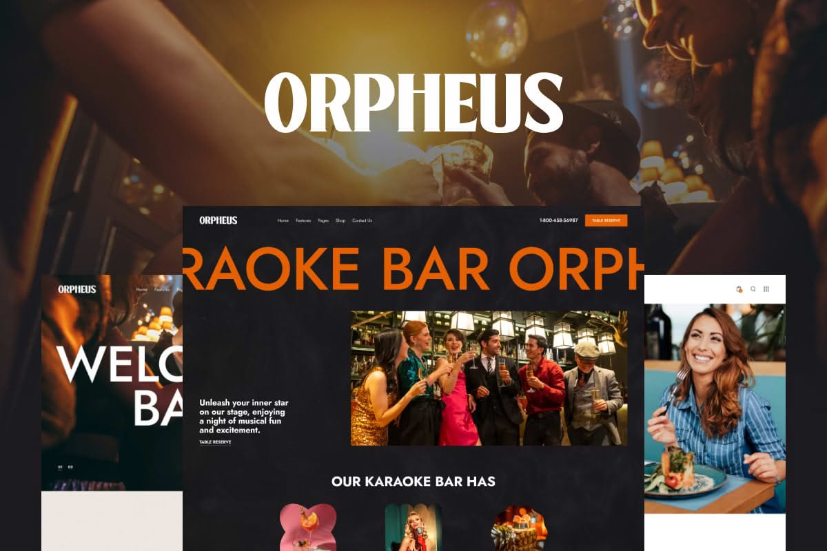 Download Orpheus - Karaoke Bar & Club WordPress Theme GPL WordPress Plugin