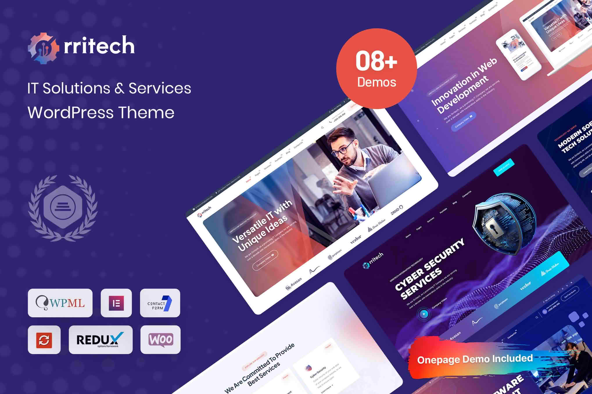 Download Orritech - IT Solutions & Services WordPress Theme GPL WordPress Plugin