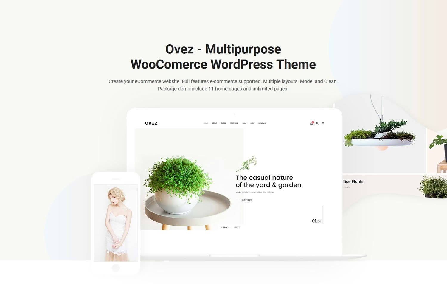 Download Ovez - Modern Multi-Concept WooCommerce Theme GPL WordPress Plugin