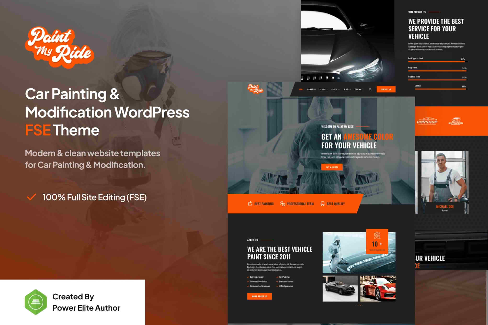 Download PaintMyRide – Car Painting & Modification FSE WordPress Theme GPL WordPress Plugin
