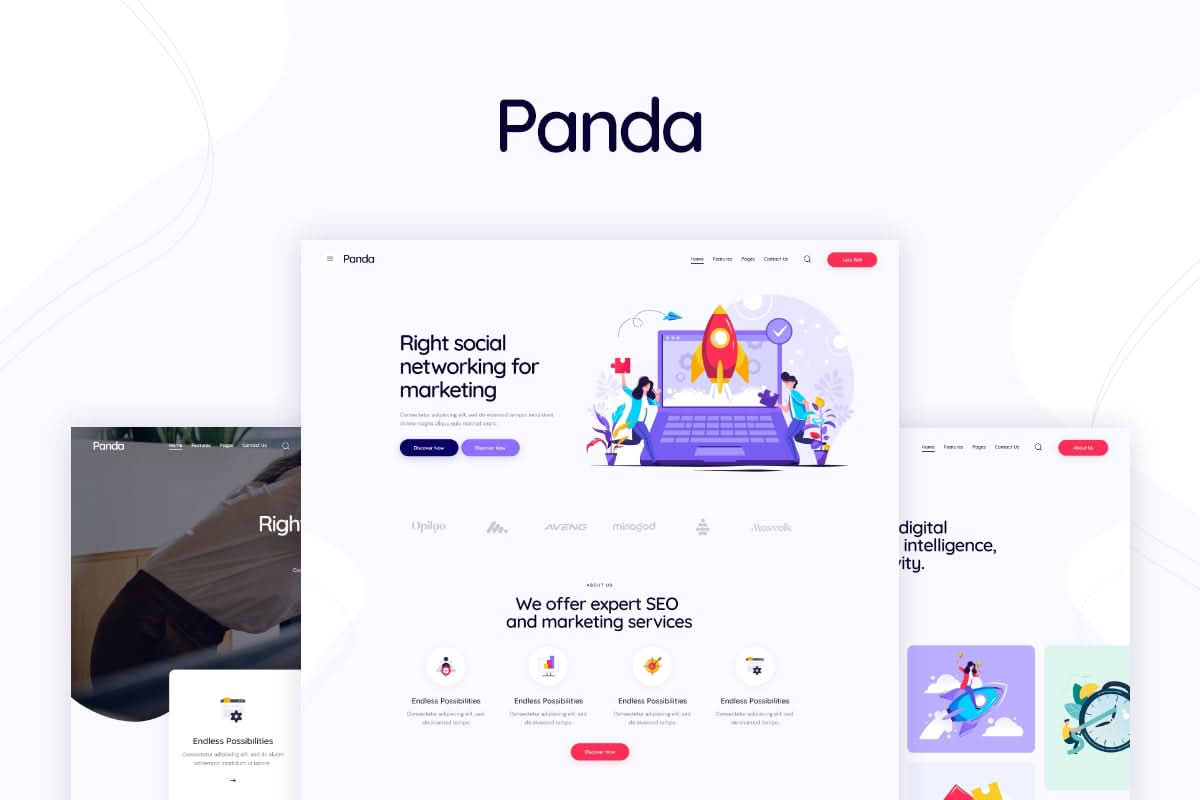 Download Panda - Creative Marketing Agency & SEO WordPress Theme GPL WordPress Plugin