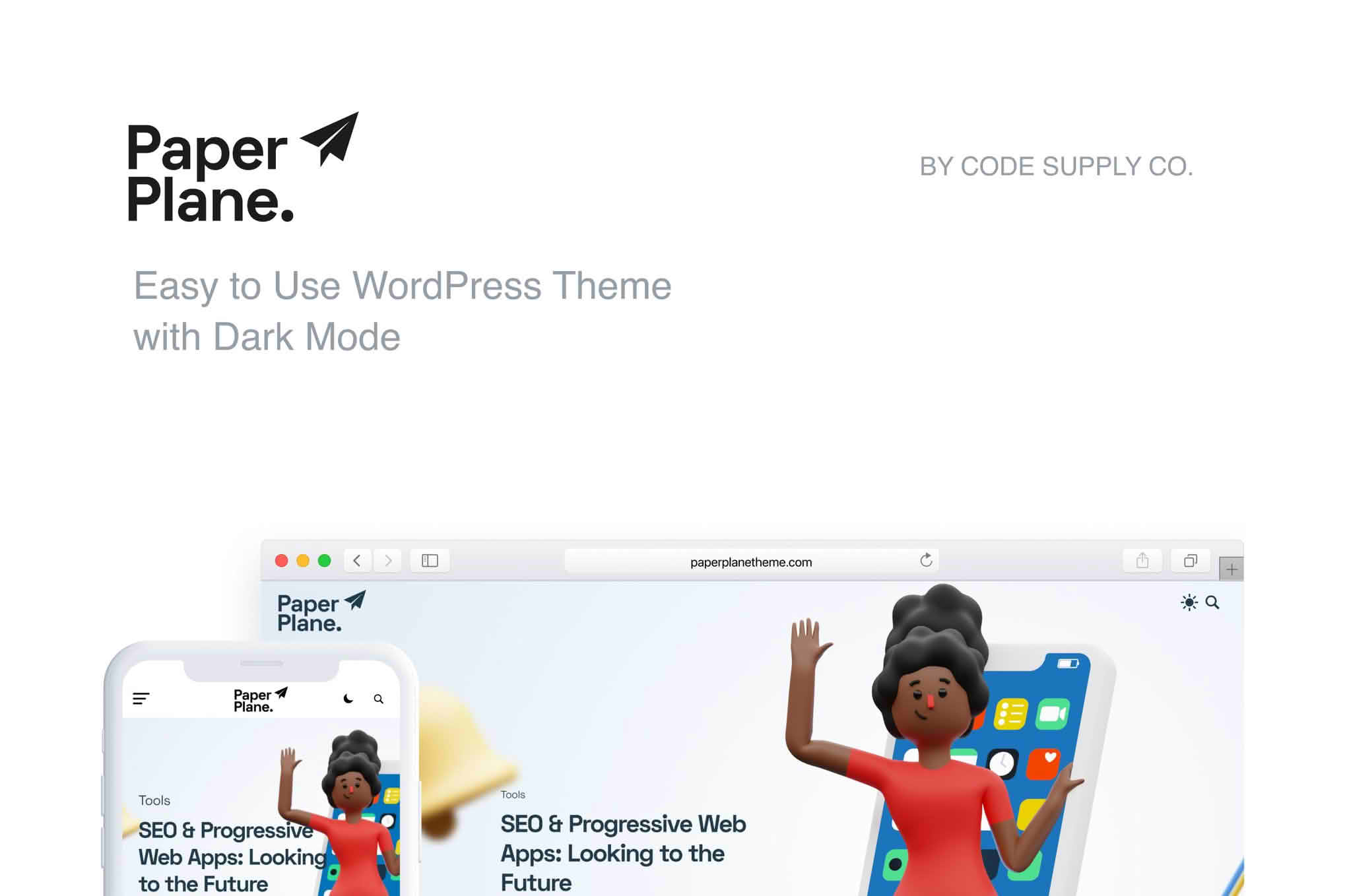 Download Paper Plane - Modern WordPress Blog Theme GPL WordPress Plugin