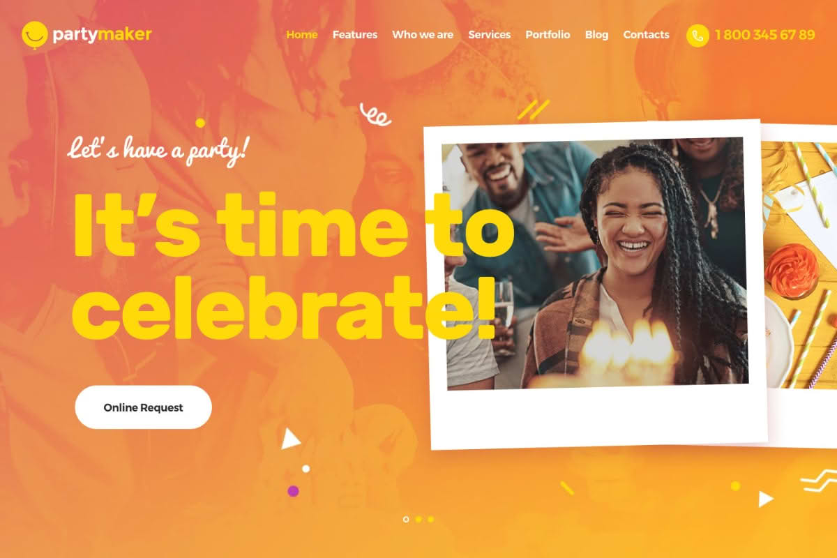 Download PartyMaker | Event Planner & Wedding Agency Theme GPL WordPress Plugin