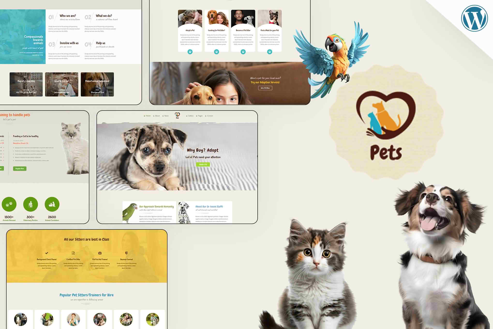 Download Pet World - Dog Care & Pet Shop WordPress Theme GPL WordPress Plugin