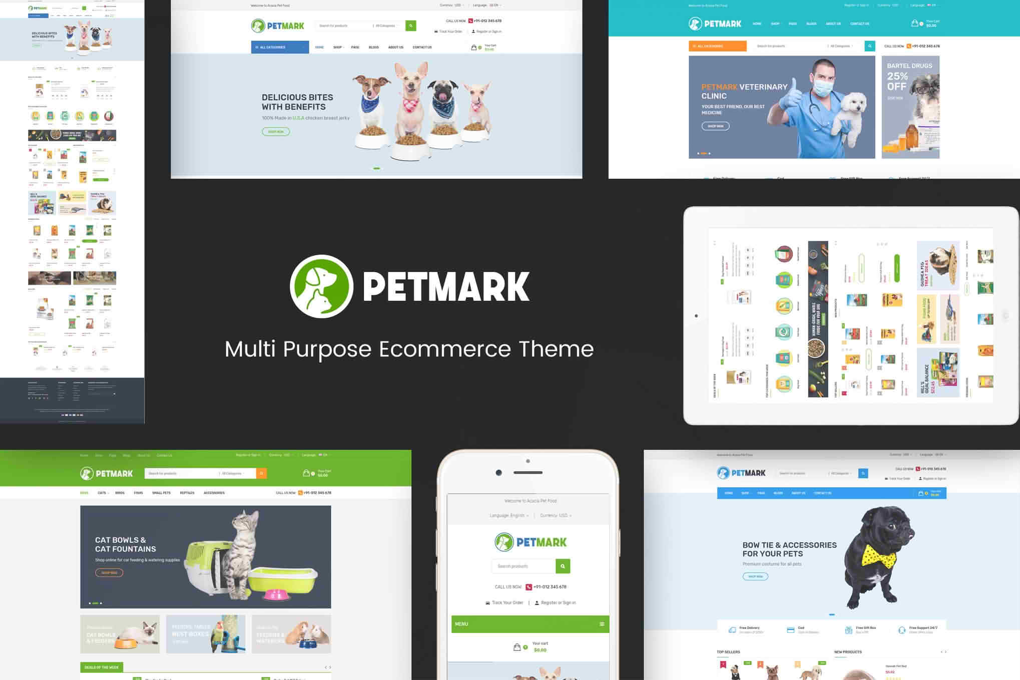 Download PetMark - Responsive WooCommerce WordPress Theme GPL WordPress Plugin