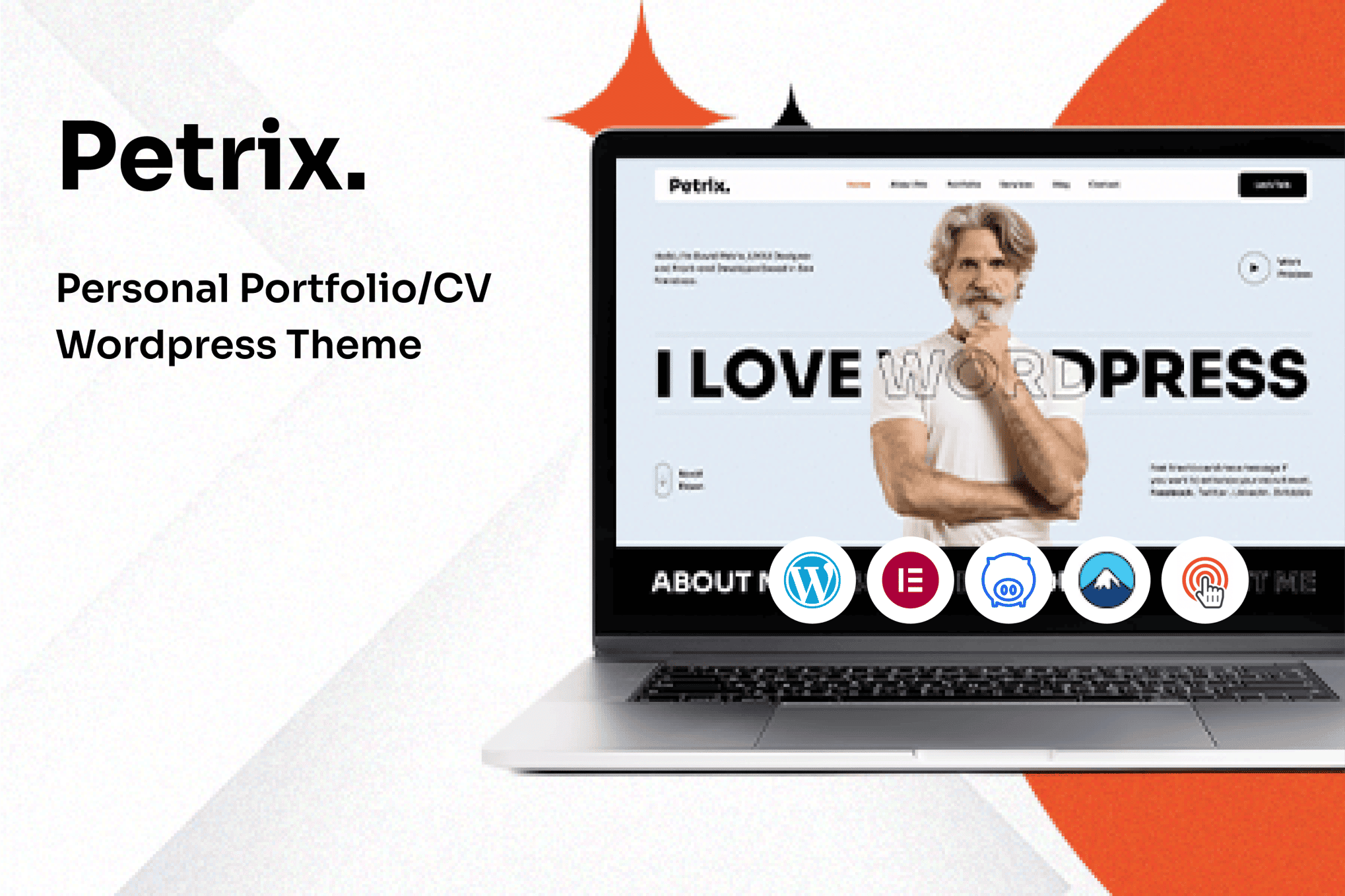 Download Petrix - Personal Portfolio WordPress Theme GPL WordPress Plugin
