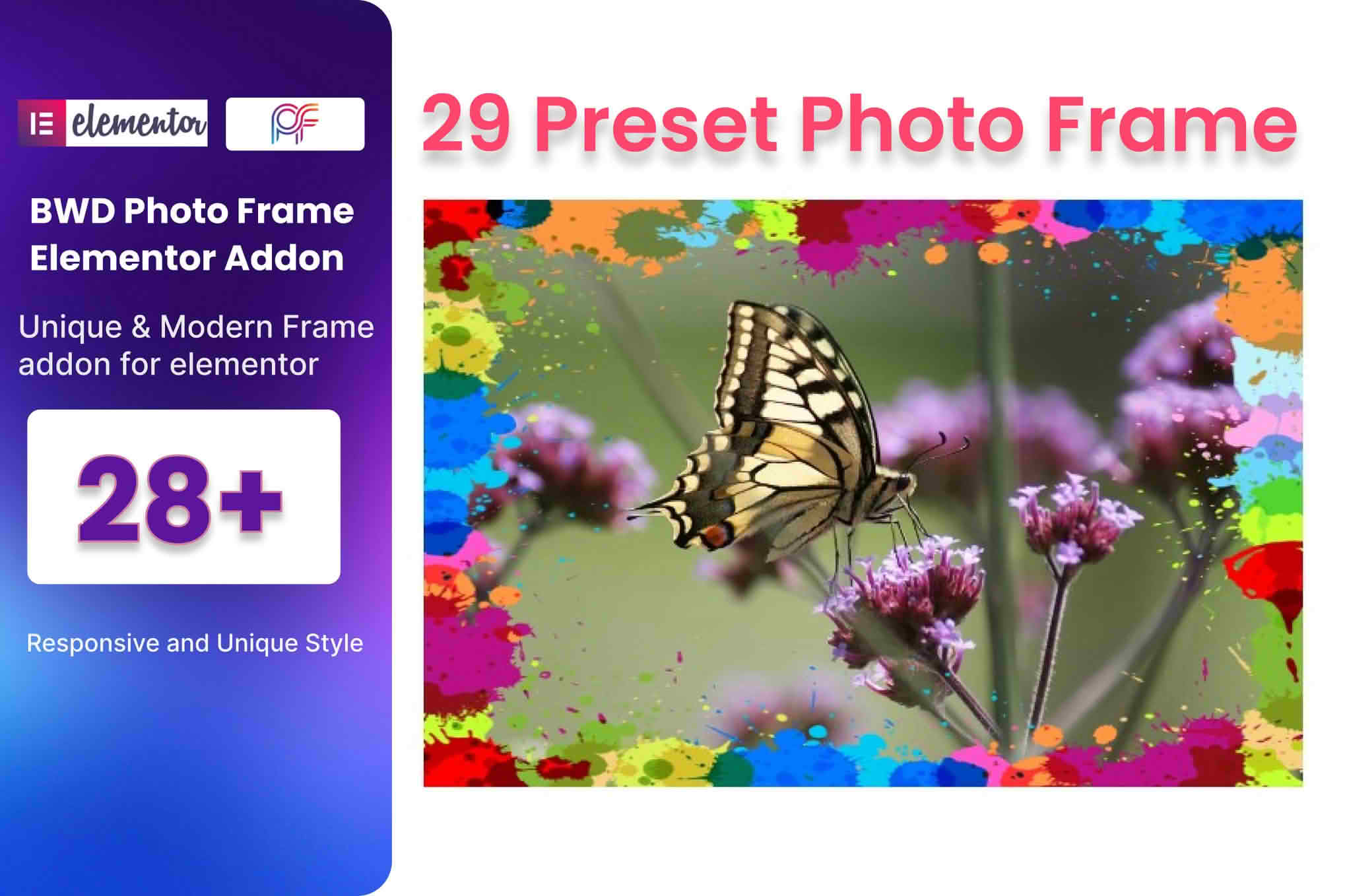 Download Photo Frame Addon For Elementor