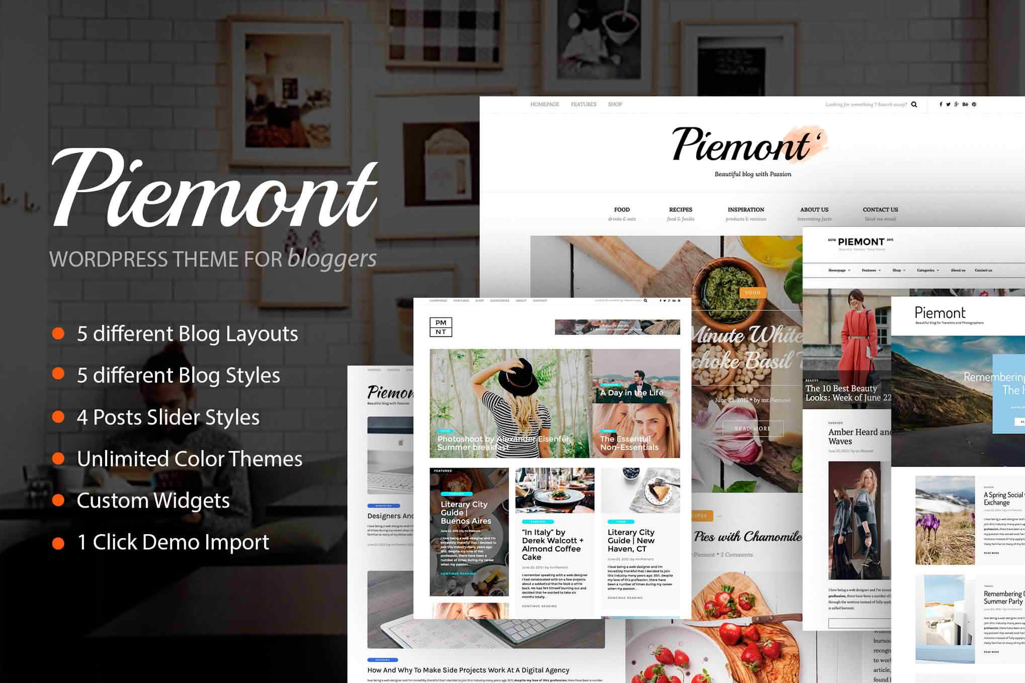 Download Piemont - Premium Travel & Lifestyle Responsive WordPress Blog Theme GPL WordPress Plugin