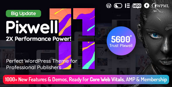 Download Pixwell - Modern Magazine GPL WordPress Plugin
