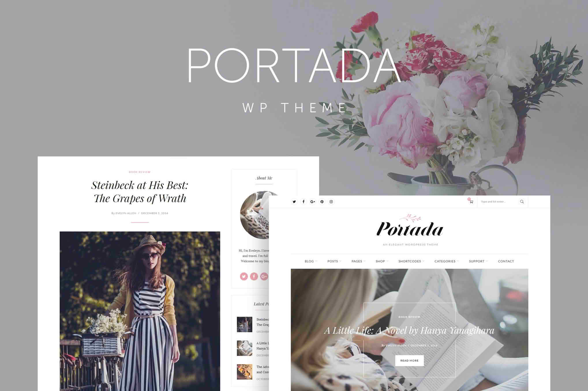 Download Portada - Blog WordPress Theme GPL WordPress Plugin