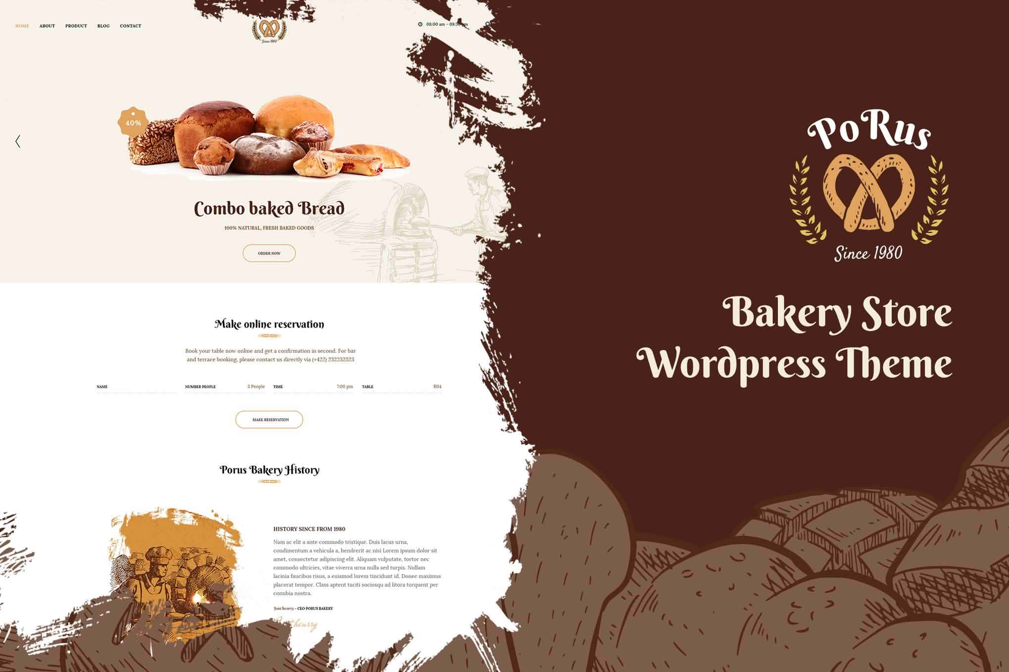 Download Porus - Bakery Store WordPress Theme GPL WordPress Plugin