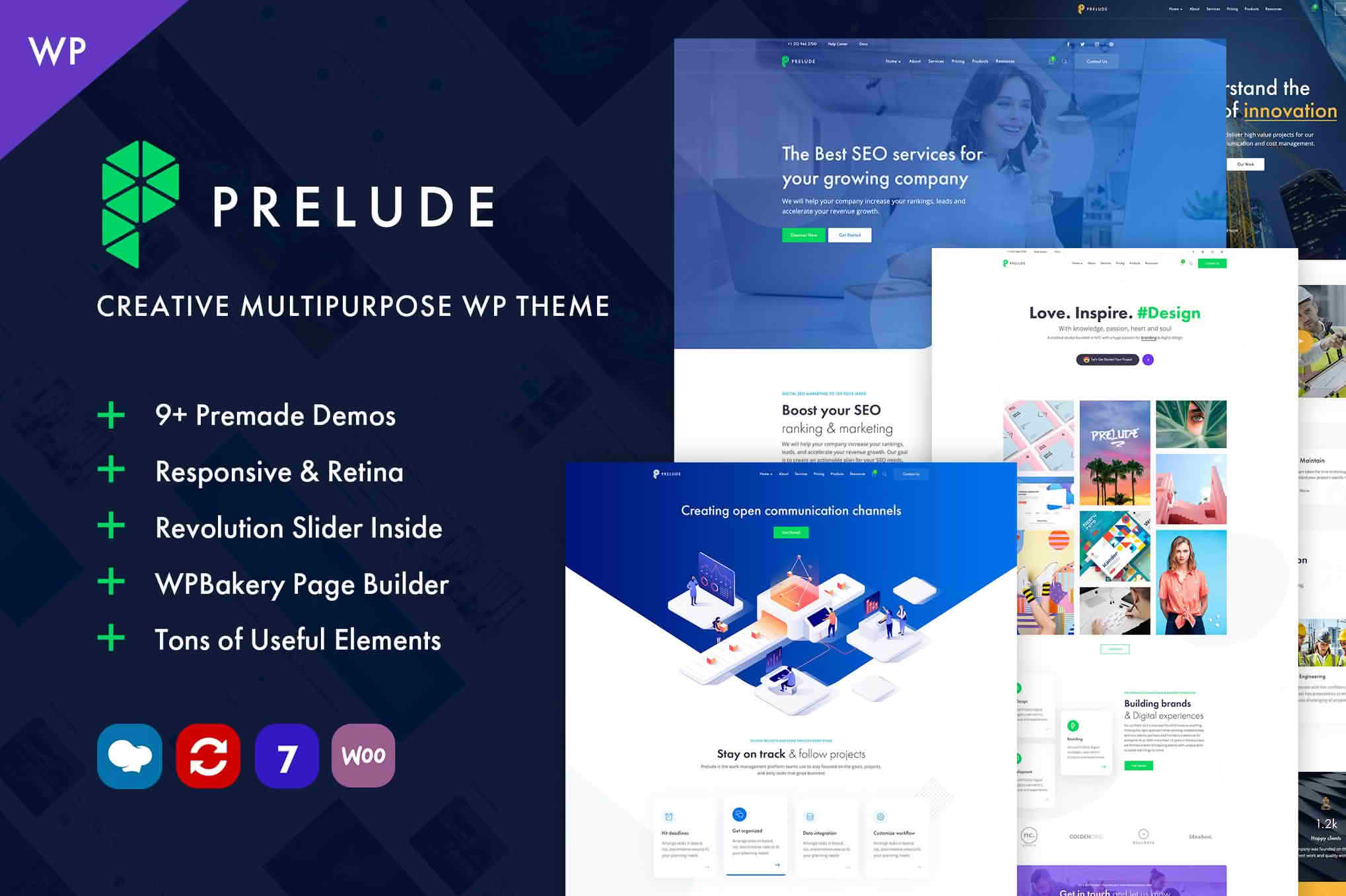 Download Prelude - Creative Multipurpose WordPress Theme GPL WordPress Plugin