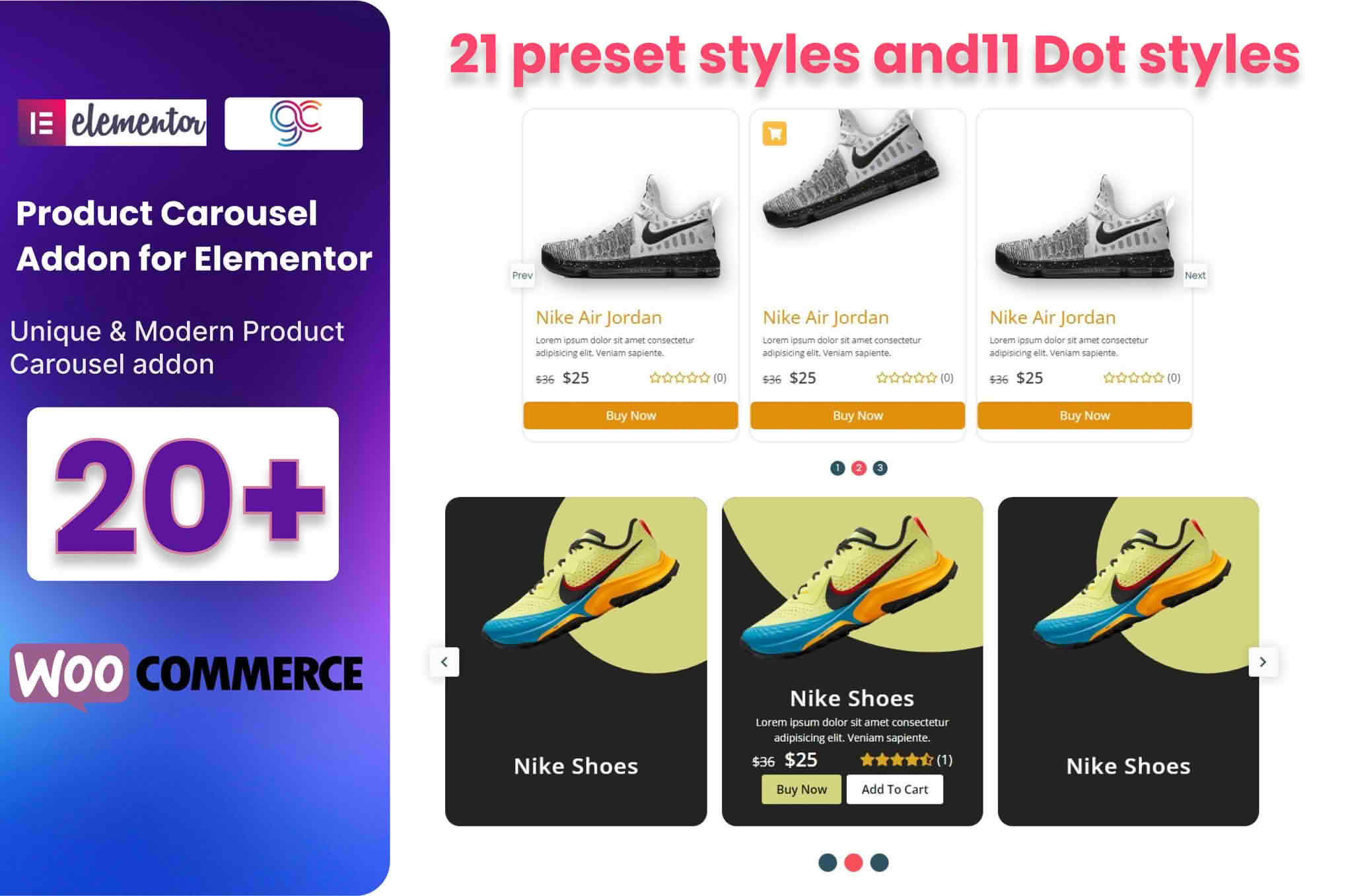 Download WooCommerce Product Carousel Addon For Elementor