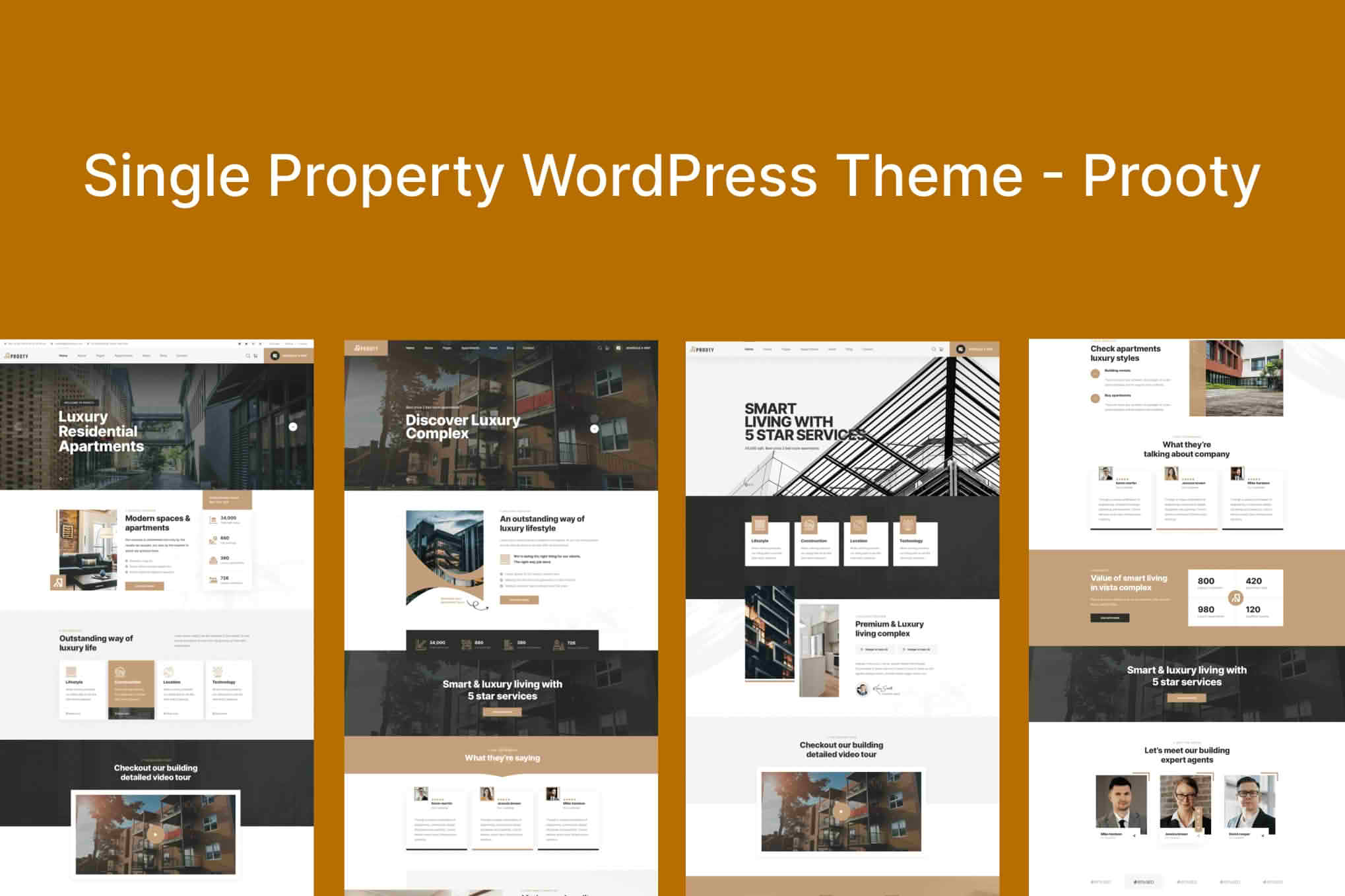 Download Prooty - Single Property WordPress Theme GPL WordPress Plugin