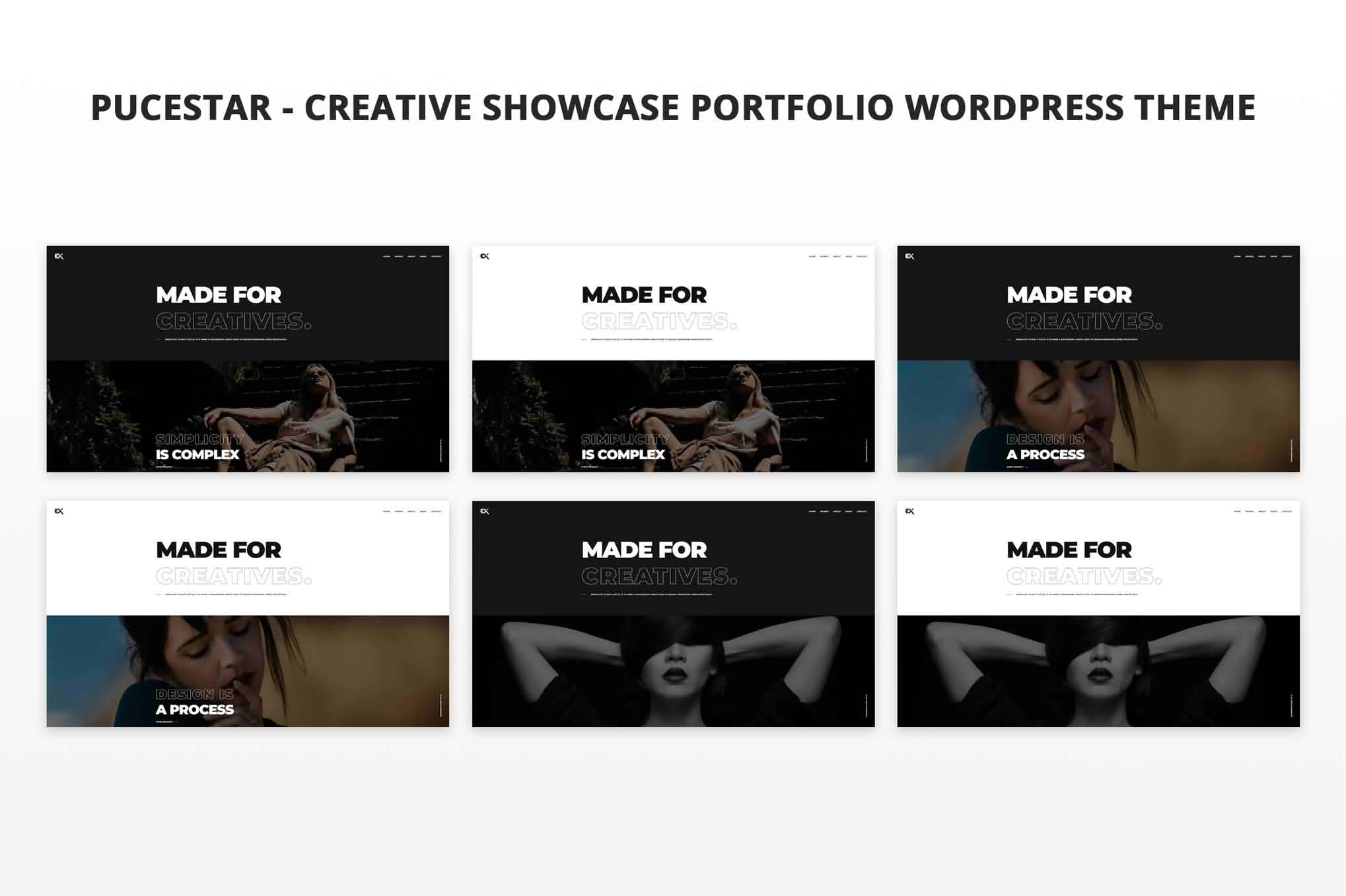 Download Pucestar - Creative Showcase Portfolio WordPress Theme GPL WordPress Plugin