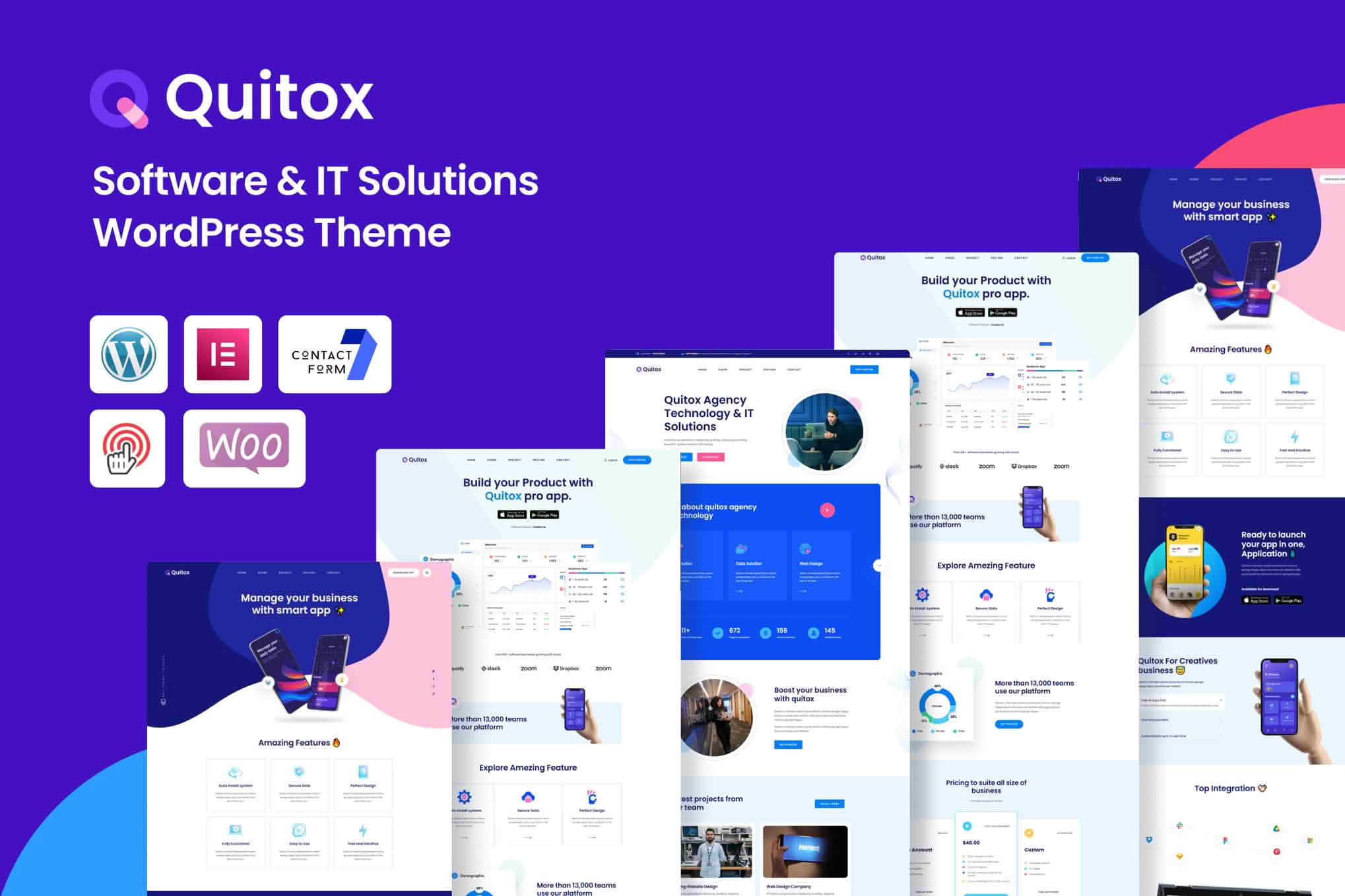 Download Quitox – Software & IT Solutions WordPress Theme GPL WordPress Plugin