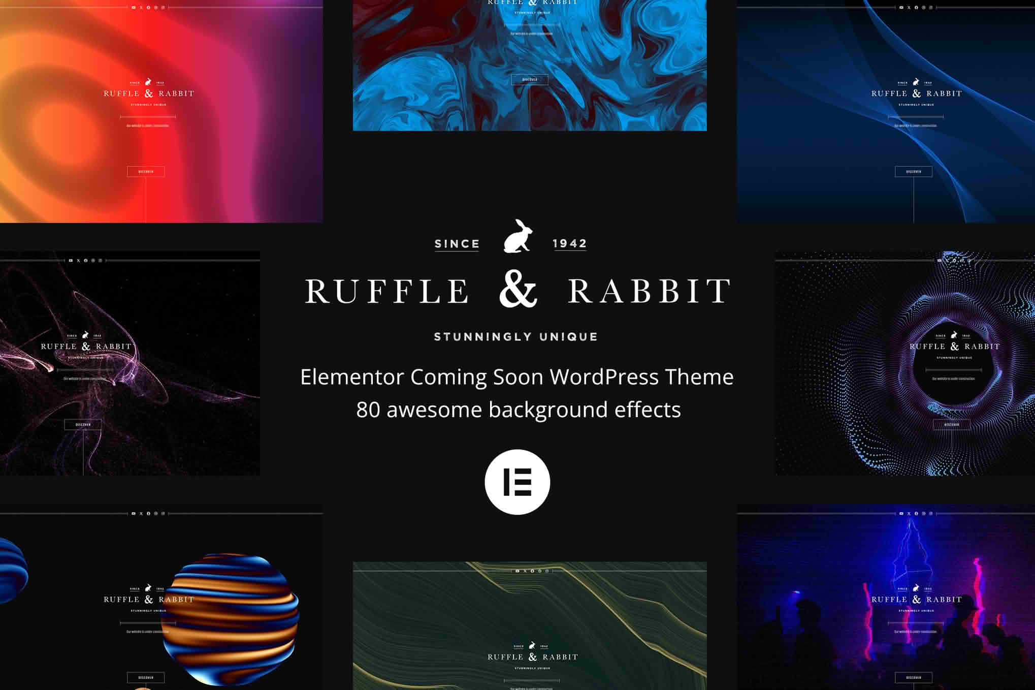 Download Rabbit - Elementor Coming Soon WordPress Theme GPL WordPress Plugin