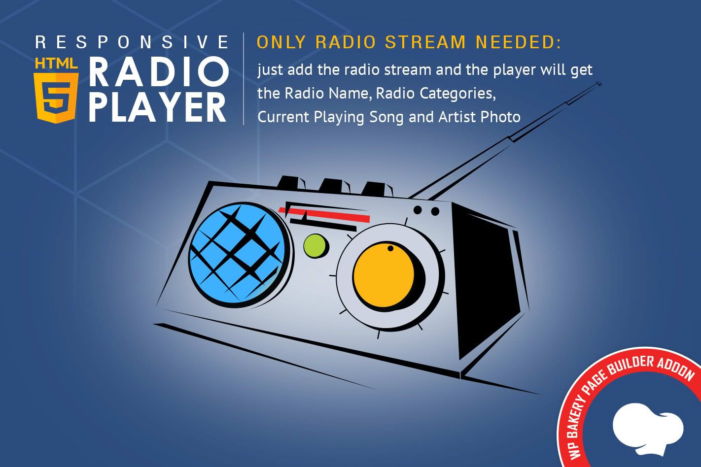 Download WPBakery Addon - HTML Radio Player