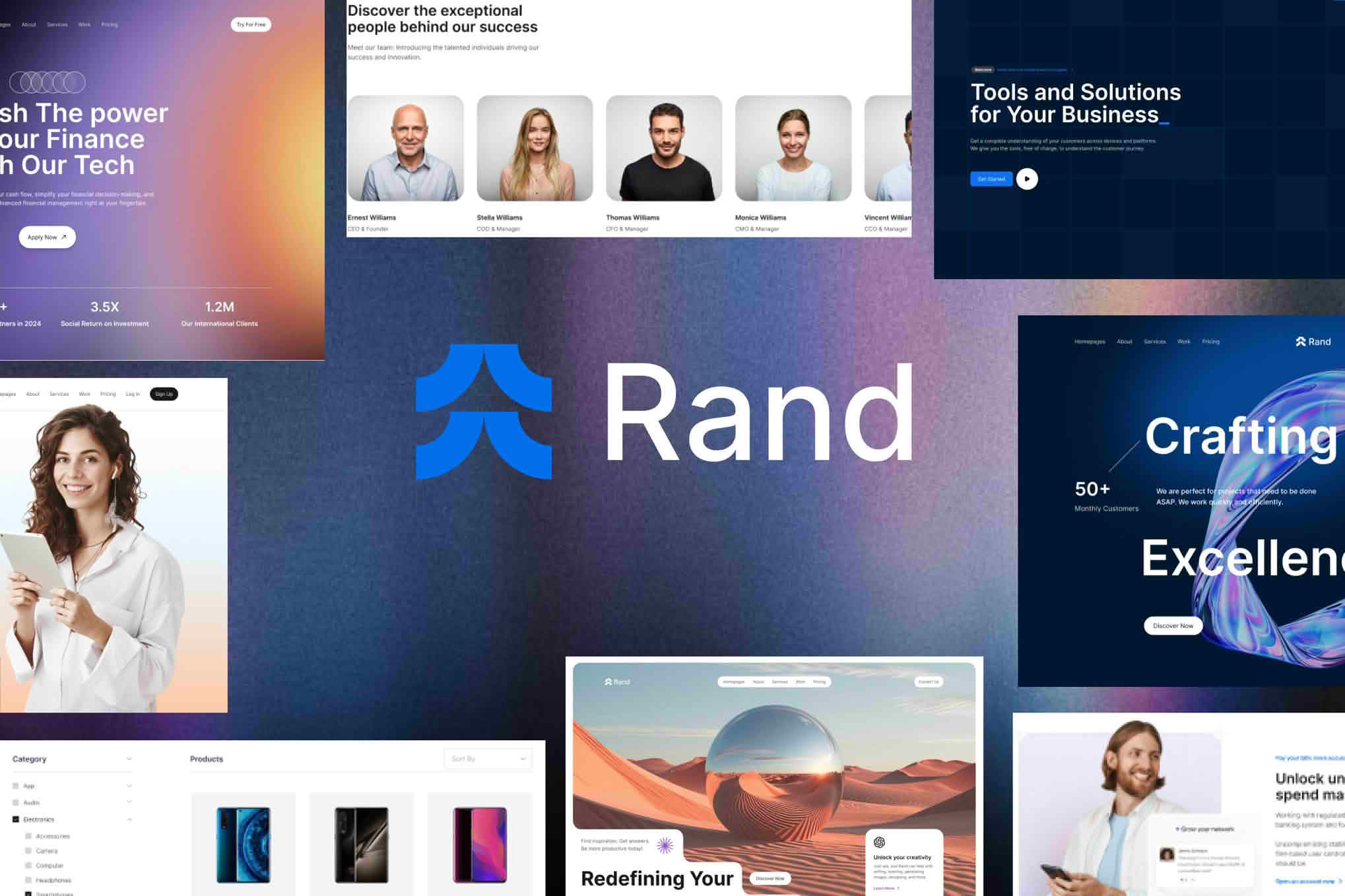 Rand - Creative Multipurpose WordPress Theme