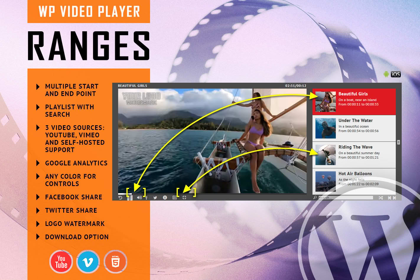 Download RANGES - Video Player With Multiple Intervals