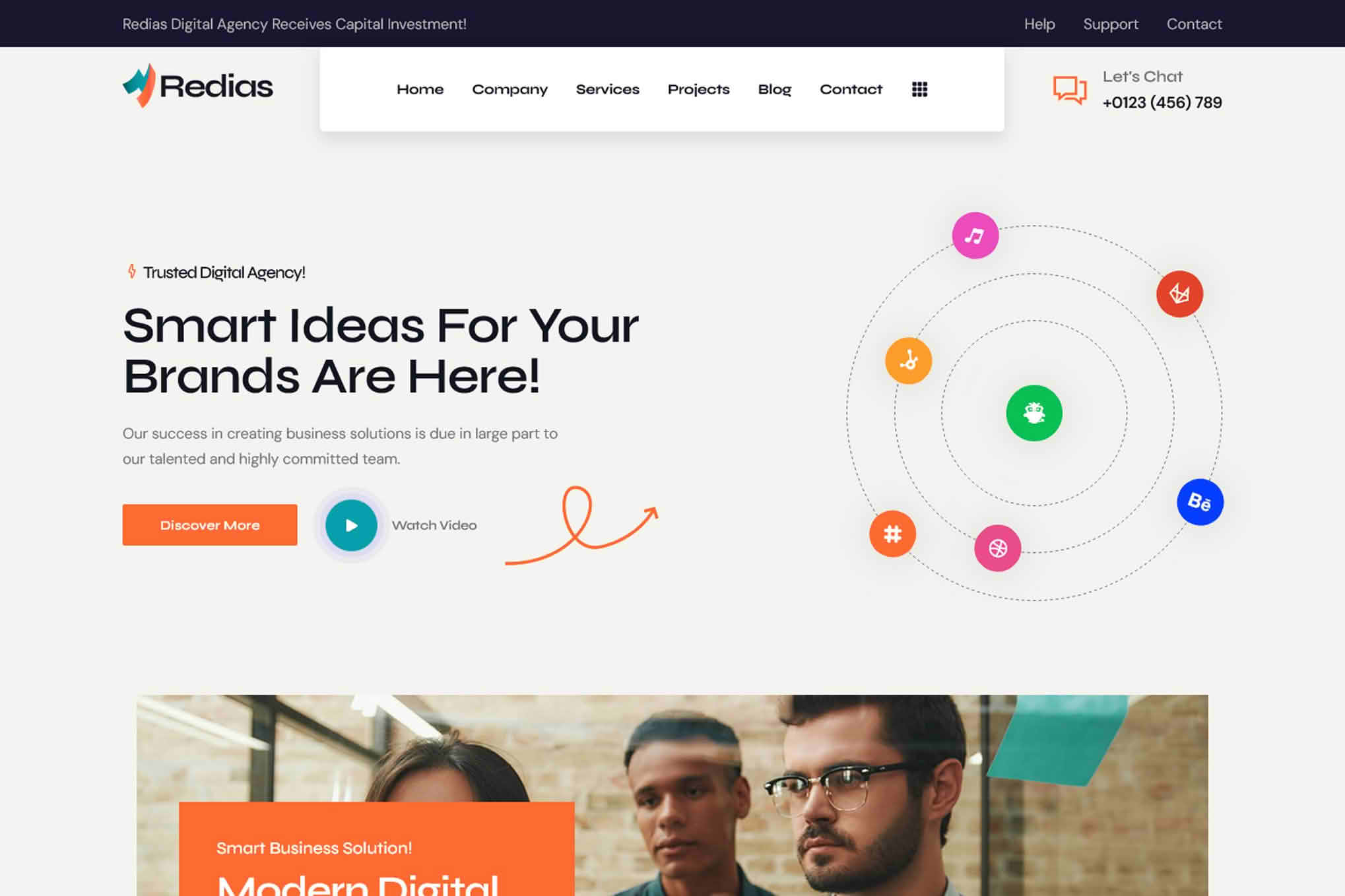 Download Redias - Business Consulting WordPress Theme GPL WordPress Plugin