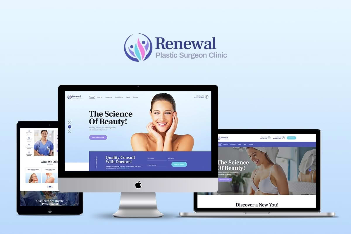 Download Renewal | Plastic Surgery Clinic WordPress Theme GPL WordPress Plugin