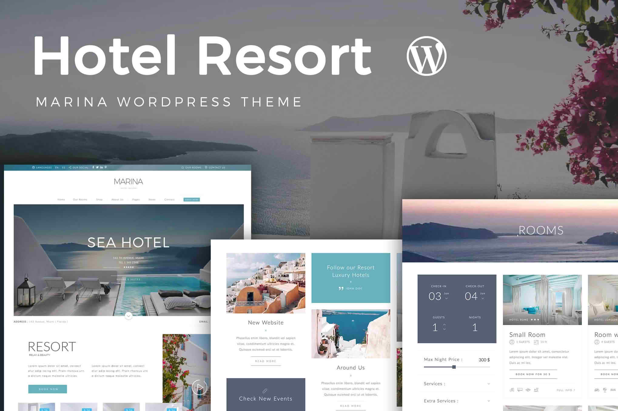 Download Resort & Hotel WordPress Theme | Erios GPL WordPress Plugin