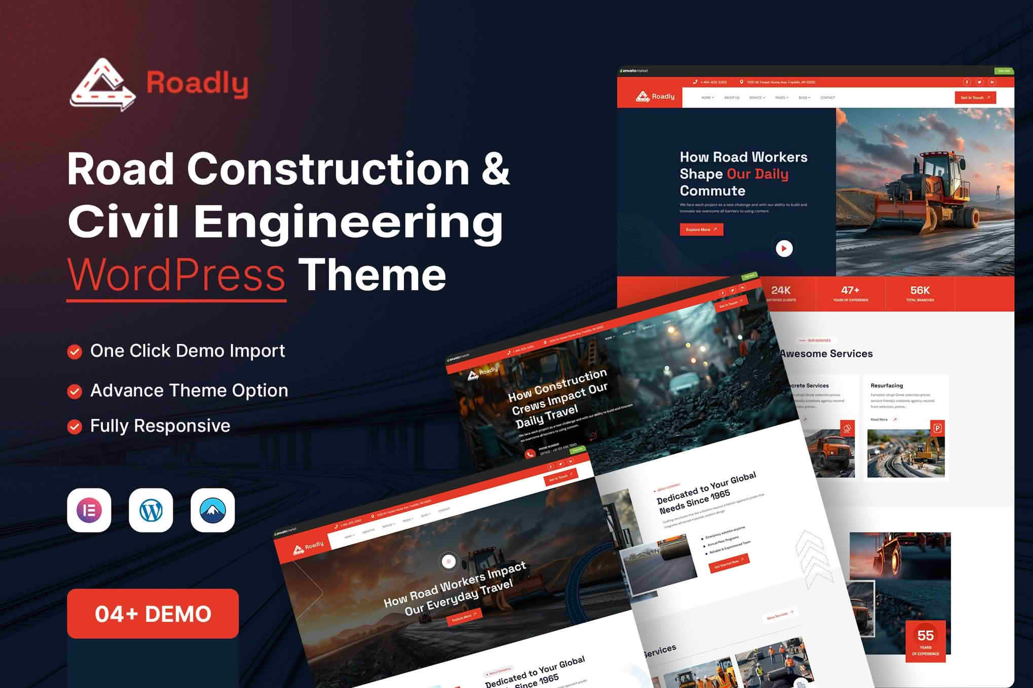 Roadly - Road Construction